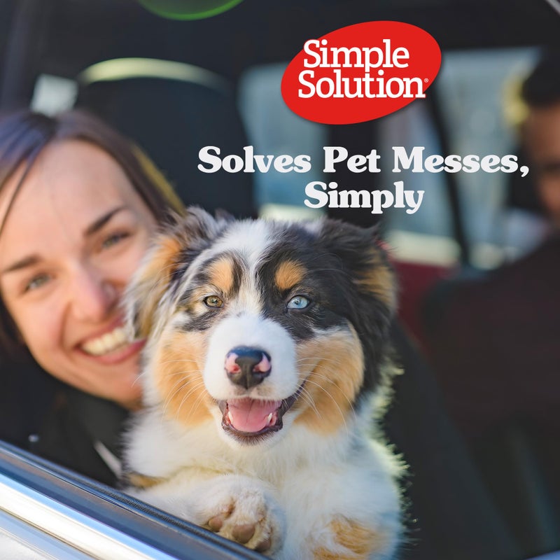 Simple Solution حفاضات إناث الكلاب القابلة للتصرف من Simple Solution، حماية ماصة ضد التسرب لعدم التحكم، تدريب الجراء، دورة الحرارة، السفر، وتدريب المنزل، للكلاب المتوسطة، محيط الخصر 15-23 بوصة، 12 قطعة - Image 5